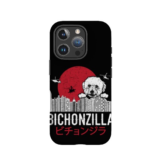 Bichonzilla Bichon Frise Dog Lover Puppy IPhone Cases