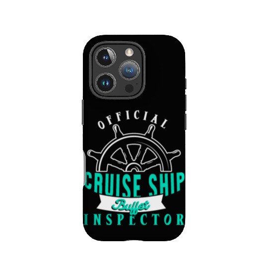 Funny Cruise Ship Buffet Inspector Partners IPhone Cases
