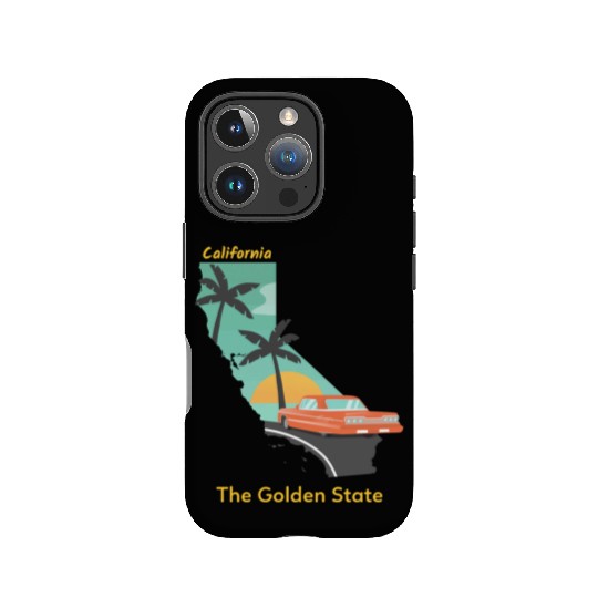 California The Golden State IPhone Cases