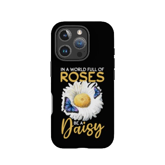 Daisy Butterfly Flower Women Gardening IPhone Cases