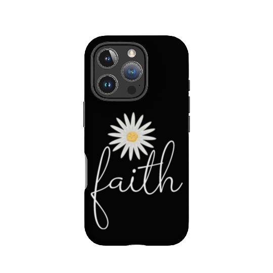 Faith Daisy Christian Women Gardener IPhone Cases