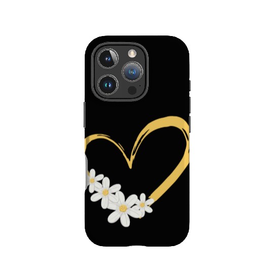 Daisy Flower Heart Women Gardener IPhone Cases