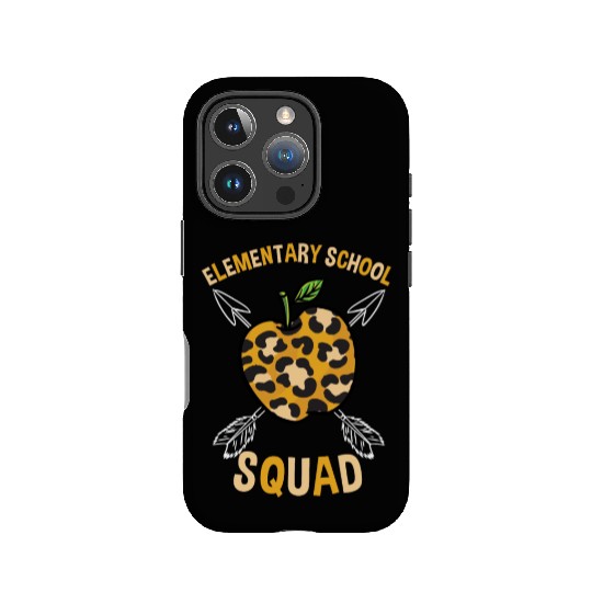Elementary School Squad Leopard Print IPhone Cases
