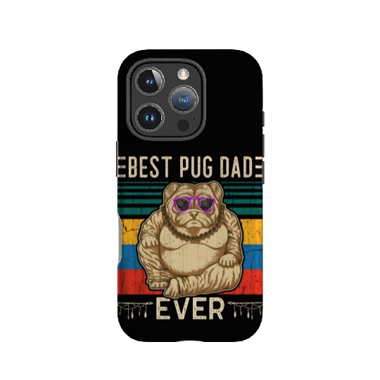 Best Pug Dad Ever IPhone Cases