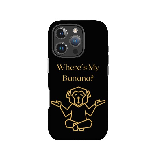 Where´s my banana? IPhone Cases