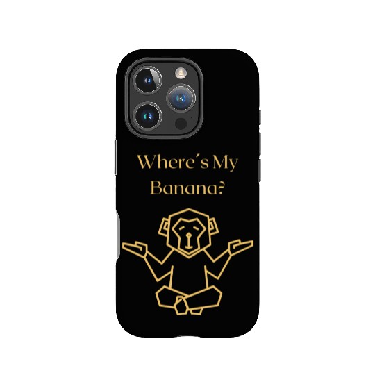 Where´s my banana? IPhone Cases