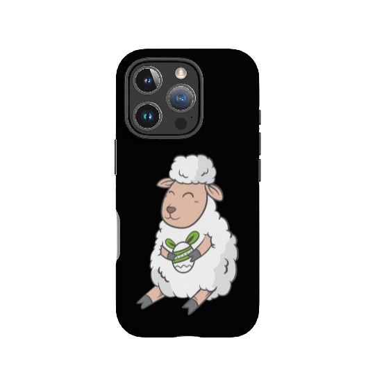 Cute Easter Egg Happy Animal Sheep Gift IPhone Cases