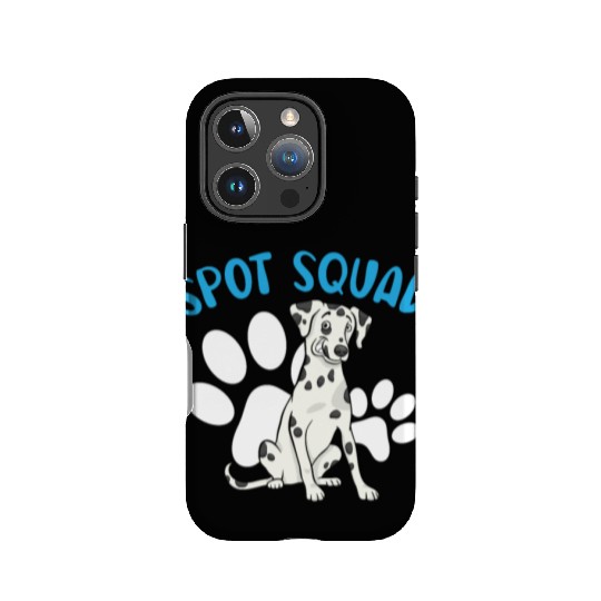 Spot Squad Paw Love Puppy Breeder Dalmatian Dog IPhone Cases