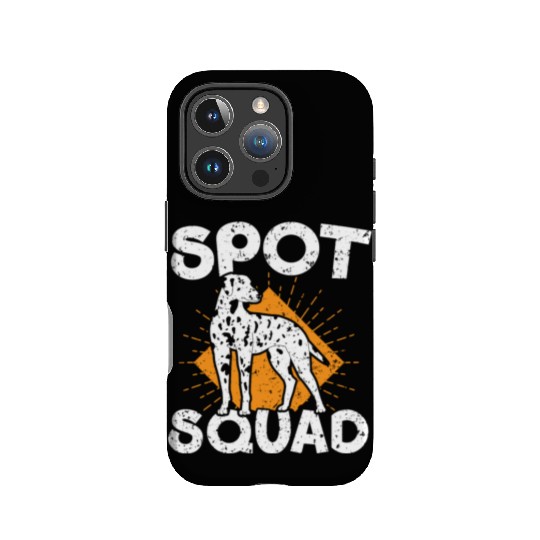 Spot Squad Paw Love Puppy Breeder Dalmatian Dog IPhone Cases