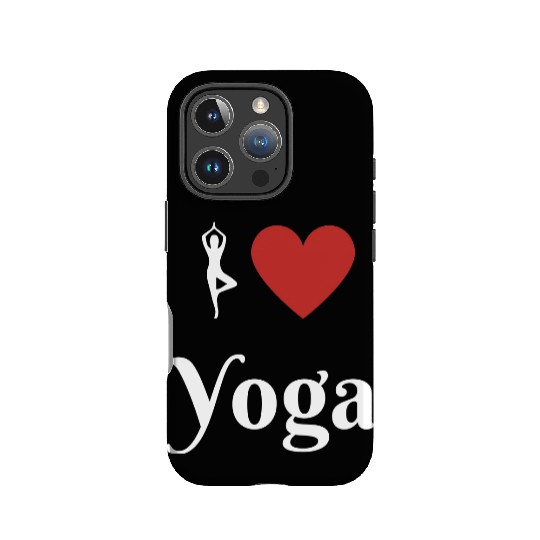 I heart Yoga, Yoga Love IPhone Cases