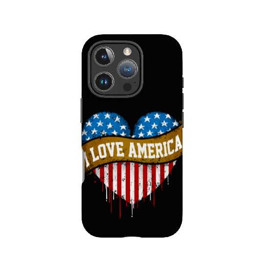 I Love America IPhone Cases