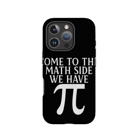 Come To The Dark Side We Have Pi Funny Pi Day IPhone Cases