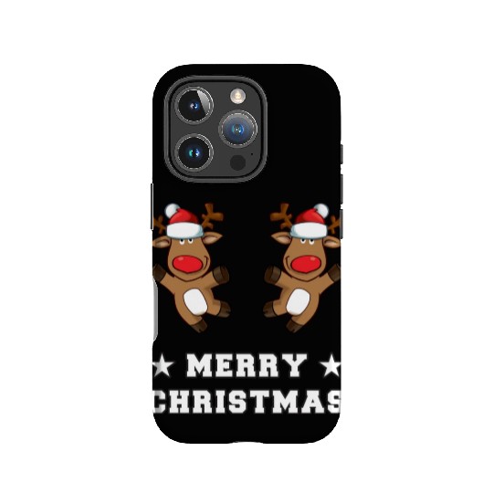 Merry Christams Funny Elf Deer Christmas IPhone Cases