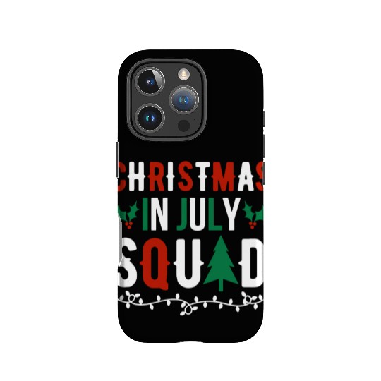 Christmas In July Squad Xmas Matching Family IPhone Cases