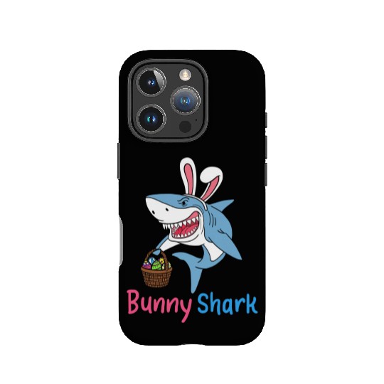 Bunny Shark Easter Sunday Egg Hunting Holiday Gift IPhone Cases