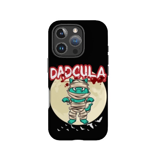 Dadcula Dracula Vampire Dad Funny Halloween Party IPhone Cases