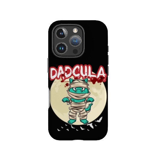 Dadcula Dracula Vampire Dad Funny Halloween Party IPhone Cases