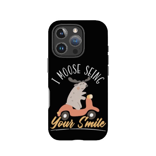 I Moose Seeing Your Smile Animal Alces Elk Deer IPhone Cases