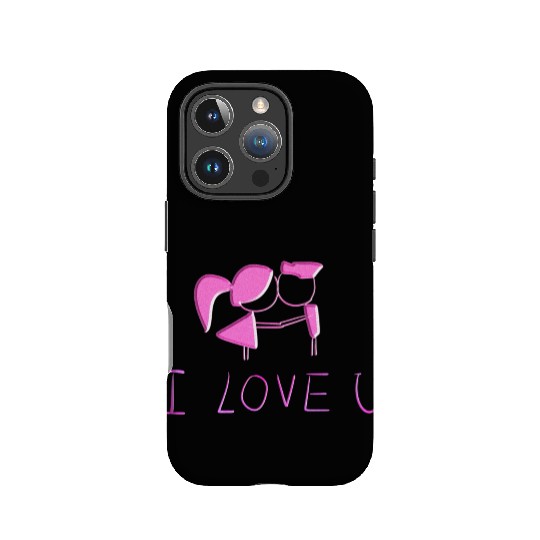 couple i love you valentines day IPhone Cases