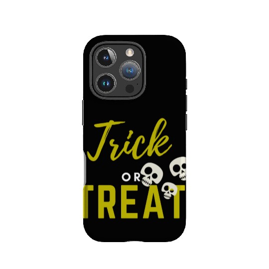 trick or treat IPhone Cases