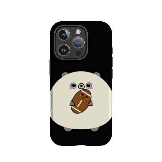 Fantasy football panda cute IPhone Cases
