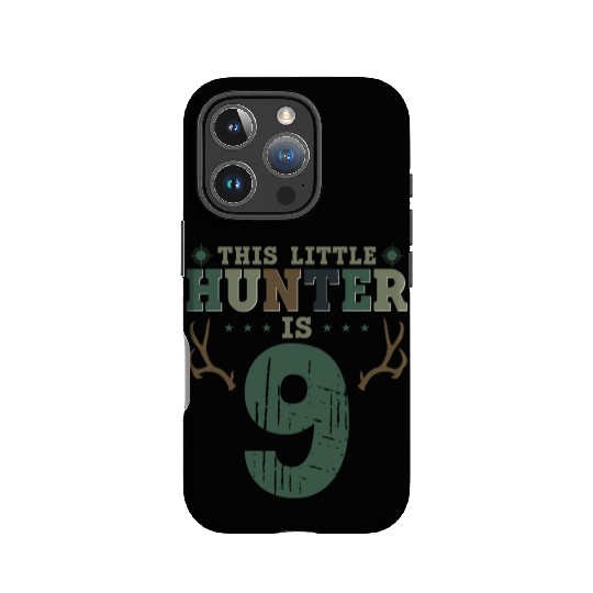 Buck Deer Hunting Hunter Kid 9th IPhone Cases