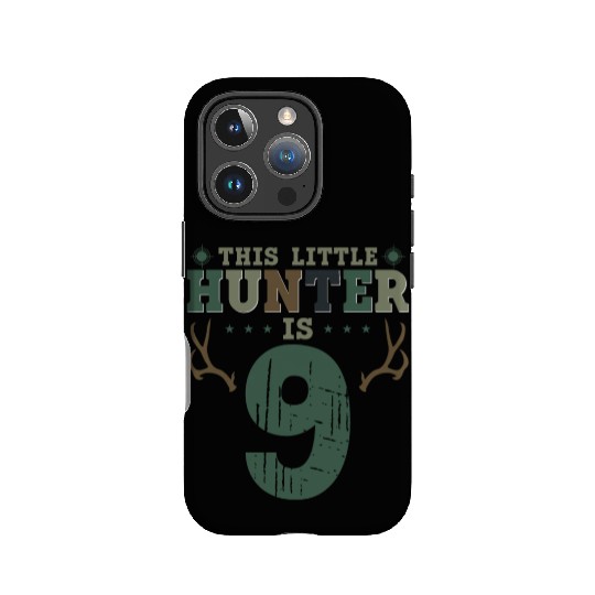 Buck Deer Hunting Hunter Kid 9th IPhone Cases