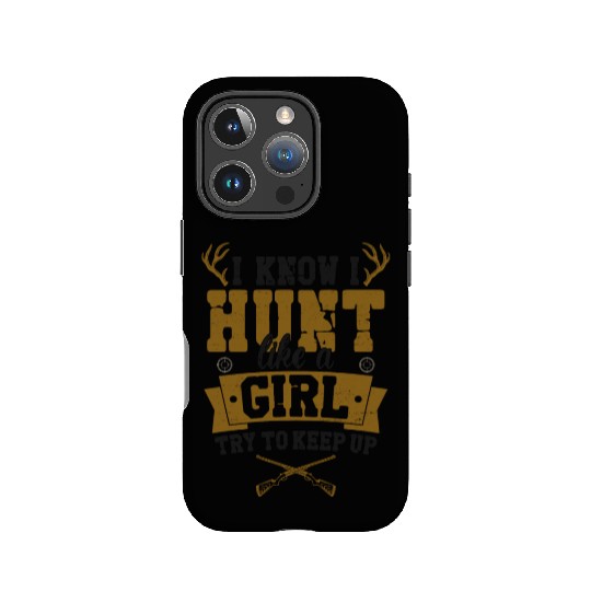 Buck Deer Hunting Hunter Girl I IPhone Cases