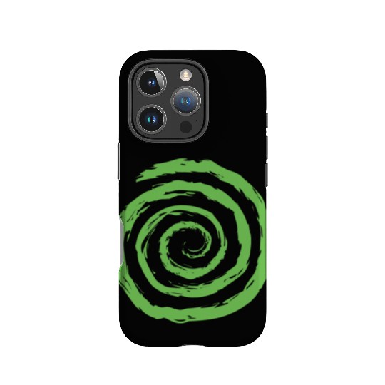 Geometric Shapes. Circle Spiral Shape IPhone Cases