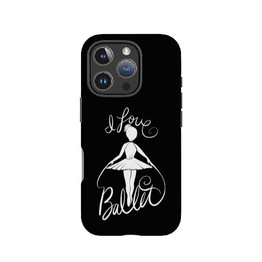 I Love Ballet IPhone Cases