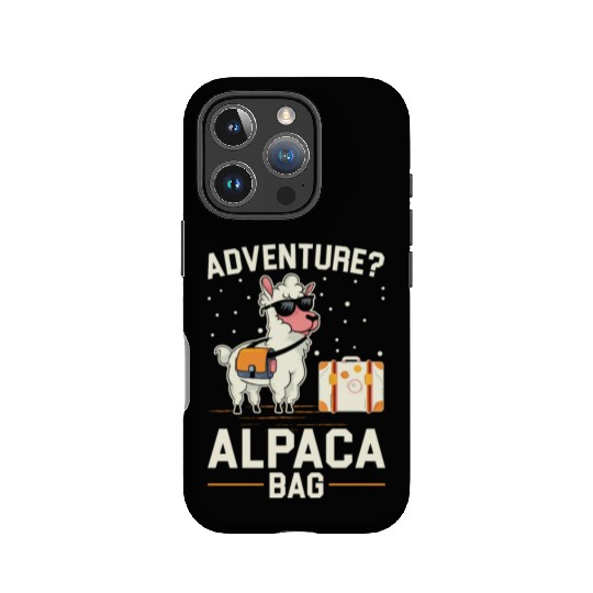 Alpaca Lover Adventure Travel Alpacas IPhone Cases
