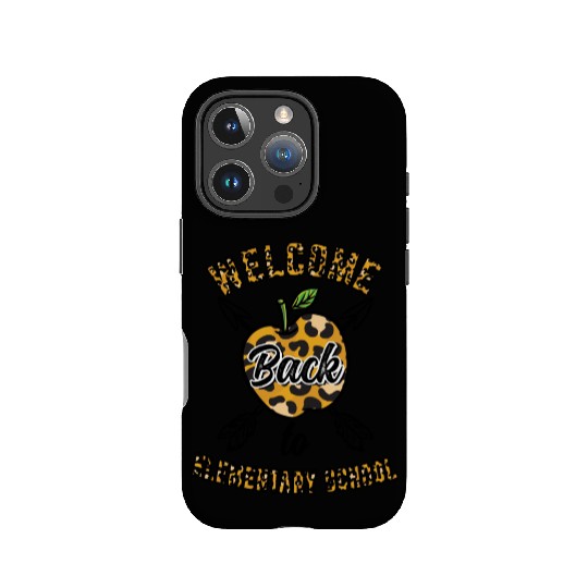 Welcome Back To Elementary School Leopard Print IPhone Cases