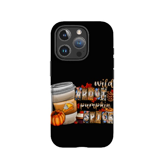Wild About Pumpkin Spice IPhone Cases