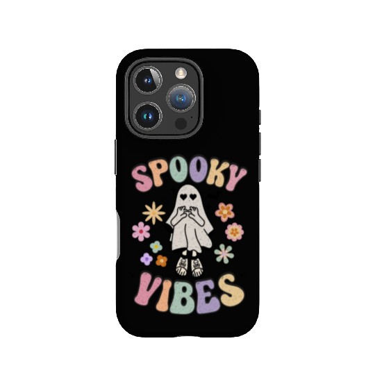 Spooky Season Retro Vintage Floral Halloween IPhone Cases