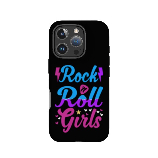 Rock Music Lover Rock and Roll Girl IPhone Cases
