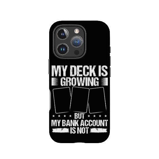 Trading Card Game Collecting Deck improving Money IPhone Cases