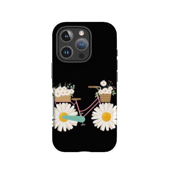 Bicycle Daisy Women Gardening Flower Bike IPhone Cases