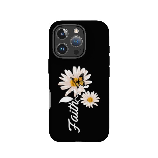Christian Gardener Butterfly Faith Daisy IPhone Cases