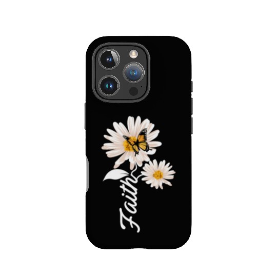Christian Gardener Butterfly Faith Daisy IPhone Cases