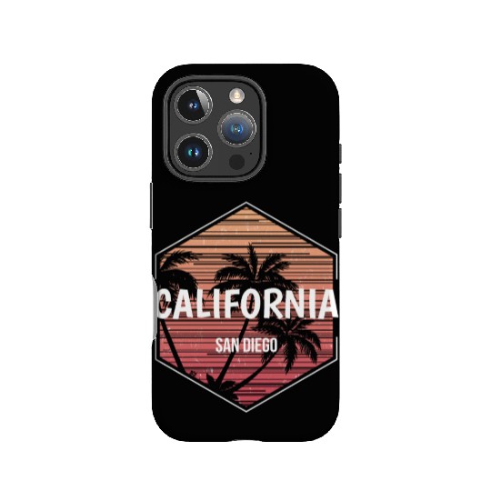 San Diego California Beach Vacation Souvenir IPhone Cases
