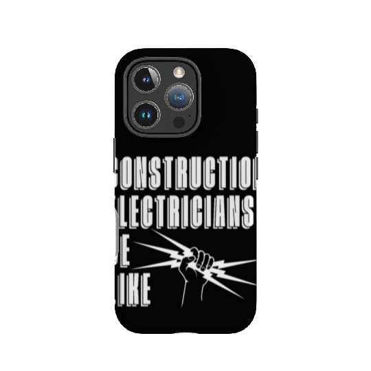 Electrician Electrical Engineer Lineman IPhone Cases