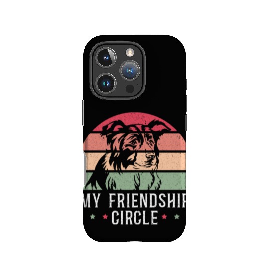 My Friendship Circle Dog Puppy Paw Border Collie IPhone Cases