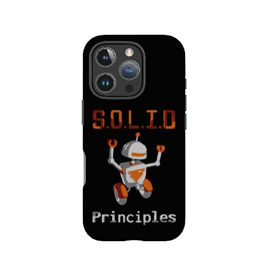 SOLID principles IPhone Cases