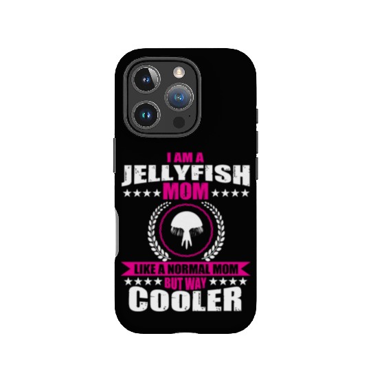 Funny Jellyfish Mom IPhone Cases