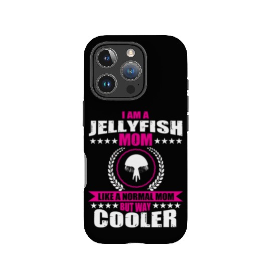Funny Jellyfish Mom IPhone Cases