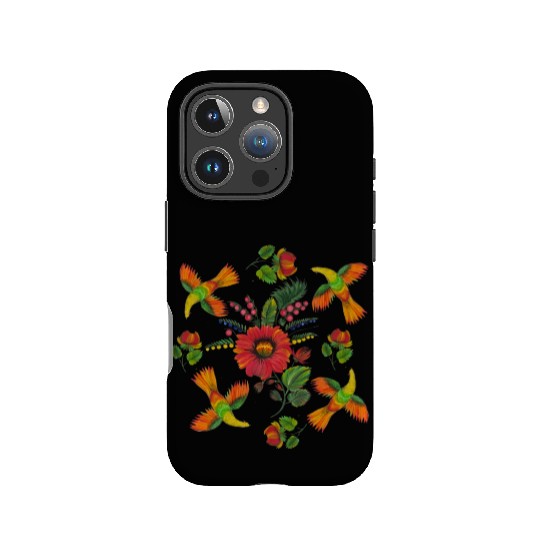 Petrykivka painting. Ukrainian folk art. UA symbol IPhone Cases