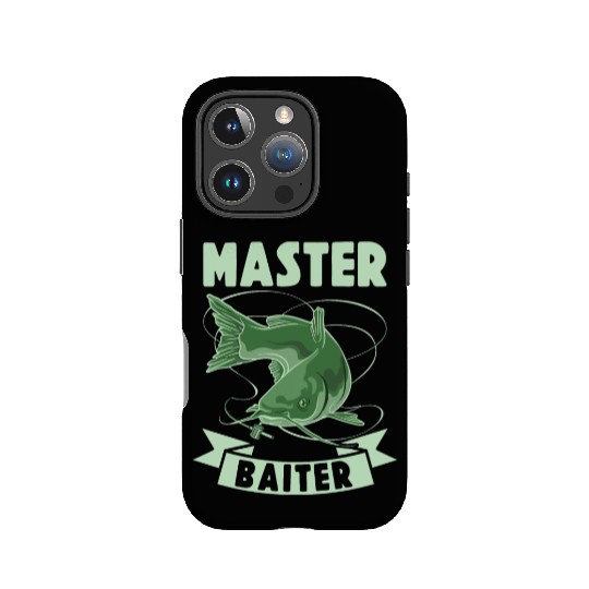 Master Baiter - Wels Catfish Hunter IPhone Cases