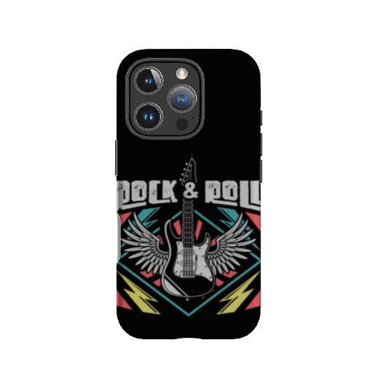 Rock and Roll Music Lover Guitar Player IPhone Cases