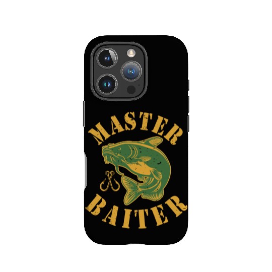 Master Baiter - Wels Catfish Hunter IPhone Cases