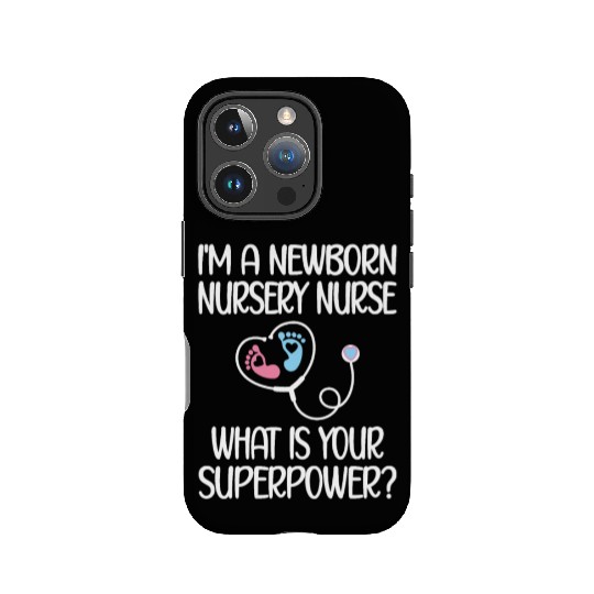 Newborn Nursery Nurse Newborn Nursery Nursing Gift IPhone Cases